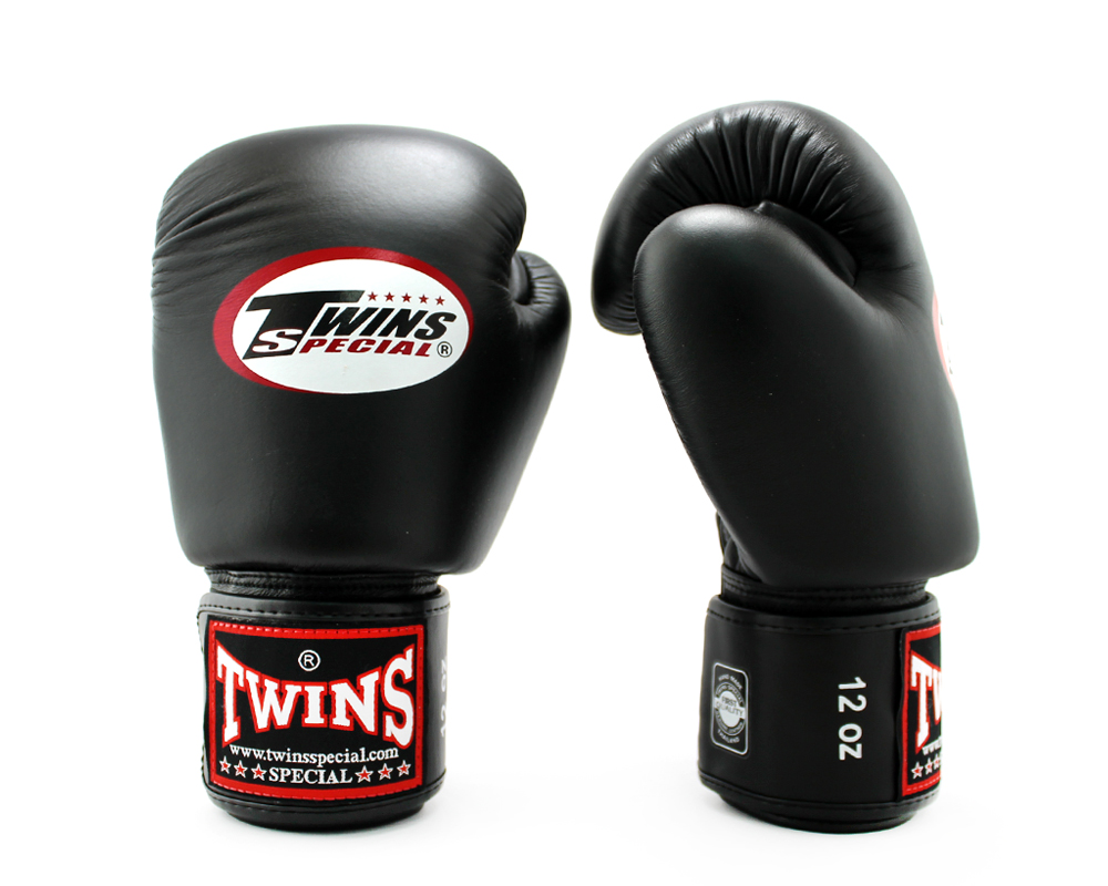 Guante de boxeo Twins Special bgvl-3 de color negro