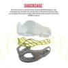 Bucal safejawz nitro series grey yellow