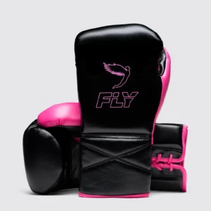 Guante de boxeo Fly Superlace Pro X 2 pink
