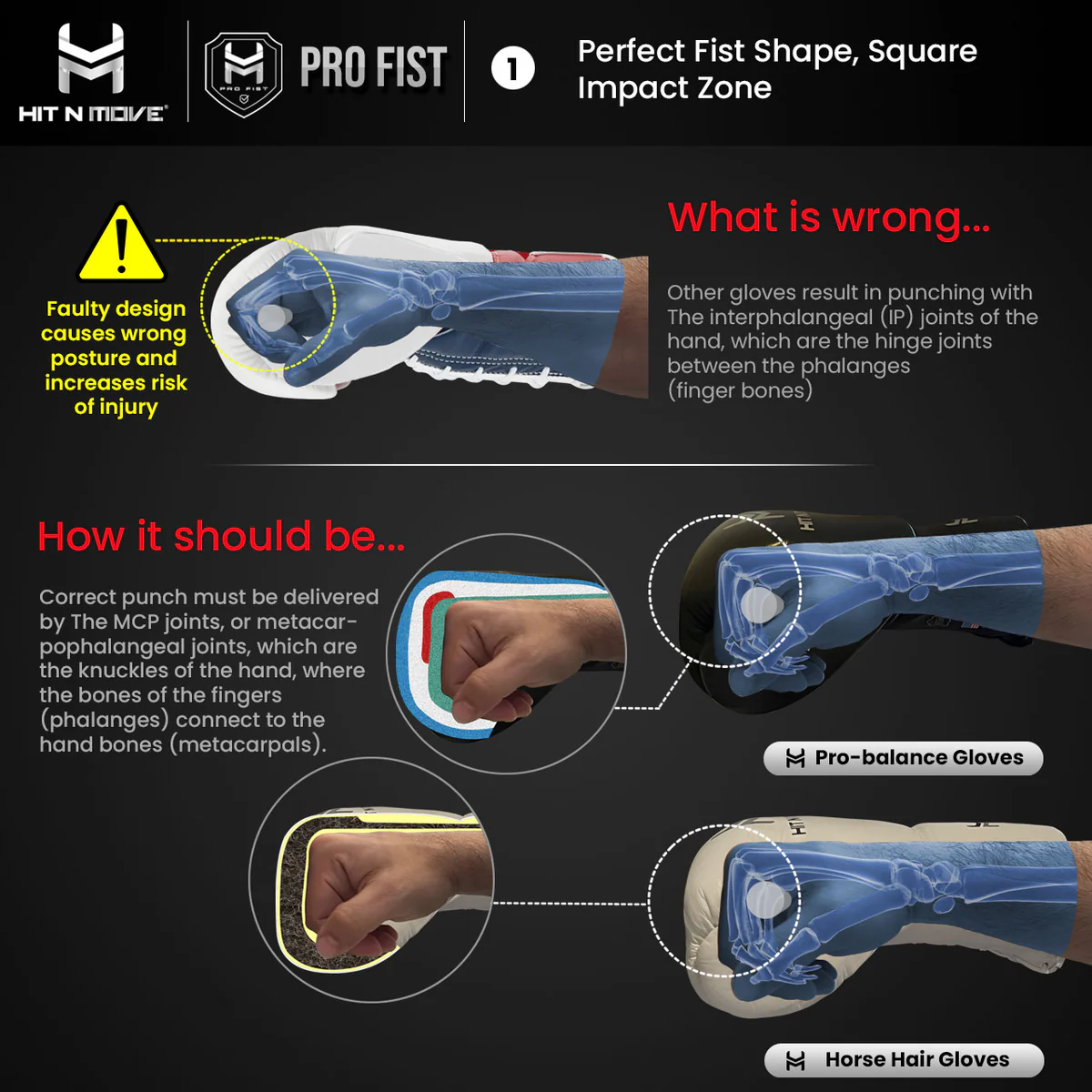 guantes de boxeo Hit N Move ALL DAY PRO BALANCE cuerdas - Imagen 6