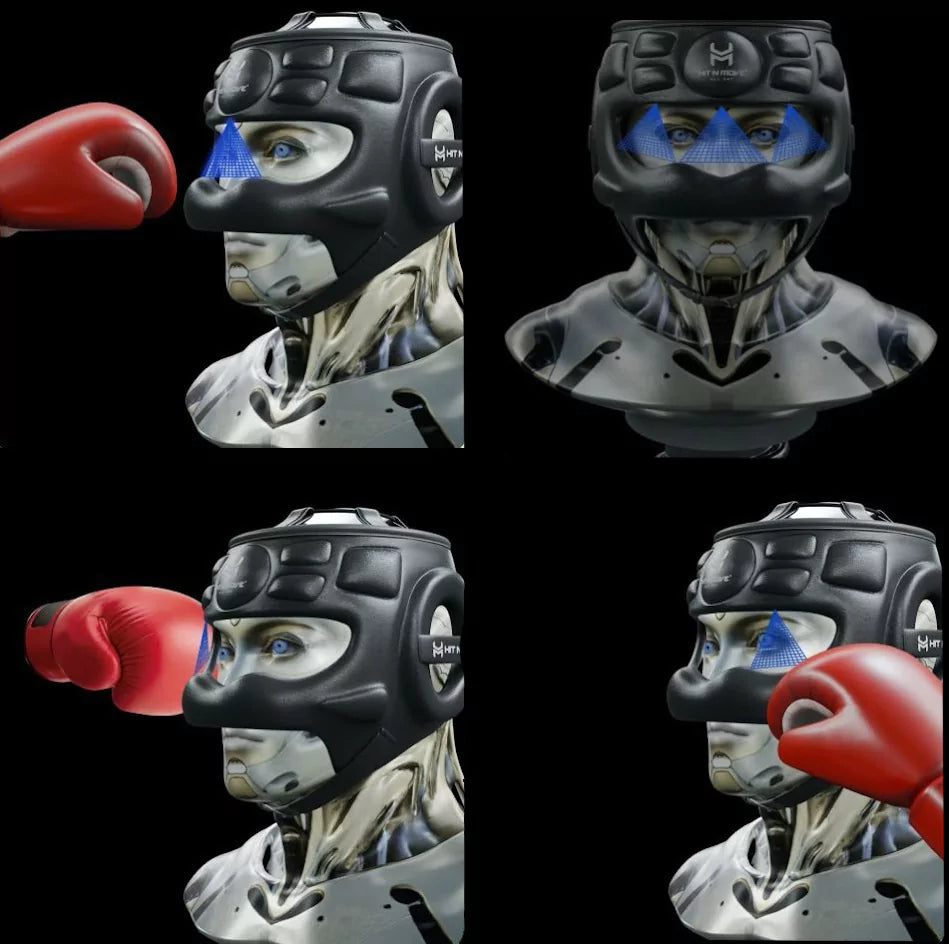 Casco de boxeo Hit N Move Face Saver vision - Imagen 12