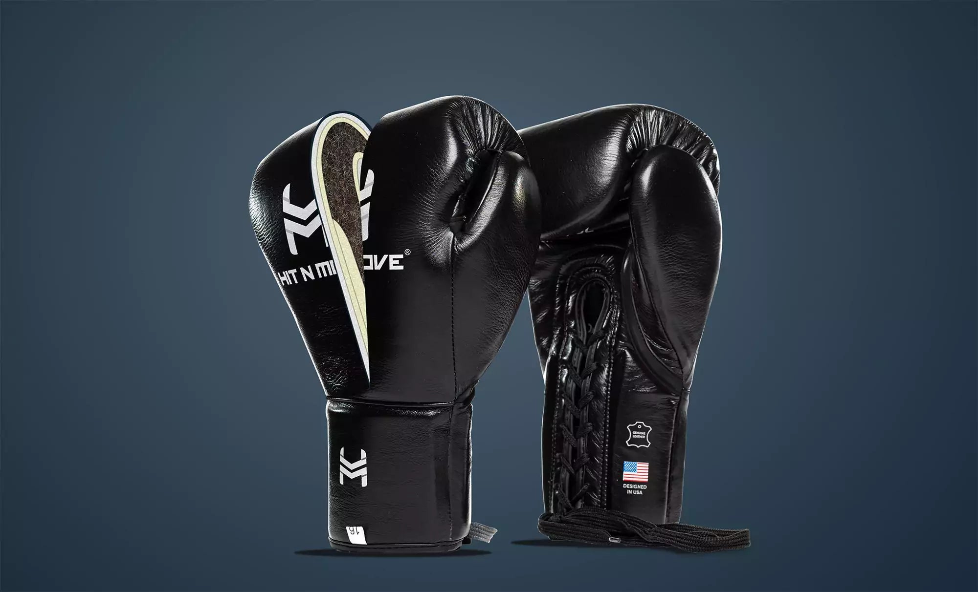 Guante de boxeo Hit N Move Suvari pelo de caballo - Imagen 2