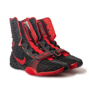 Bota de boxeo Nike hyperko 3 negro rojo